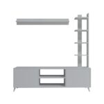 Έπιπλο τηλεόρασης Doppio 180x40x180cm μελαμίνη ed7437 - Image 3