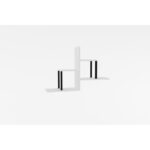 Ράφι τοίχου Diana άσπρη μελαμίνη 60x20x90cm ed7438 - Image 3