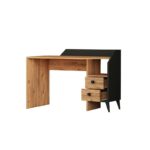 Γραφείο Stella Atlantic Pine μαύρο 120x55x82cm ed7442 - Image 3