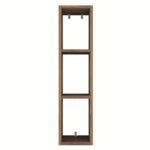 Ραφιέρα Mal καρυδί μελαμίνη 22 1x18 5x90εκ ed7447 - Image 3