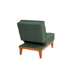 Πολυθρόνα Foco Berjer πράσινη 62x80x82cm ed7460 - Image 4