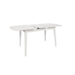 Τραπεζαρία Retro άσπρο μελαμίνη 130x80x75εκ ed7478 - Image 4