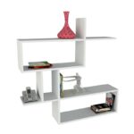 Ραφιέρα Montera άσπρο μελαμίνη 107 6x22x107 2εκ ed7487 - Image 3