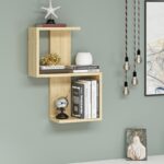 Ράφι τοίχου Octa Sapphire μελαμίνη 29 8x16 4x60cm ed7493