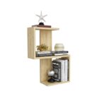 Ράφι τοίχου Octa Sapphire μελαμίνη 29 8x16 4x60cm ed7493 - Image 4