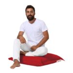 Μαξιλάρι Pouf 70x70 κόκκινο ed7502 - Image 4