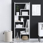 Βιβλιοθήκη Prins άσπρο μελαμίνη 60x15x150εκ ed7518