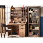 Βιβλιοθήκη Pirata 70x33x182cm μελαμίνη ed7520 - Image 4