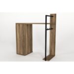 Έπιπλο εισόδου Ryan καρυδί 90x35x76 8cm ed7524 - Image 5