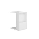 Βοηθητικό τραπέζι Serce άσπρο χρώμα μελαμίνη 30x40x50cm ed7527 - Image 3