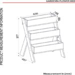 Κασπώ Gardenia άσπρο μελαμίνη 63 6x48 7x97 7εκ ed7530 - Image 2