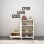 Έπιπλο εισόδου Tasarım άσπρο δρυς μελαμίνη 120x40x120εκ ed7537 - Image 4