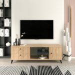 Έπιπλο τηλεόρασης Onay 150x40x55cm μελαμίνη ed7538