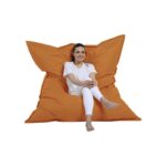Πουφ Giant Cushion 140x180 αδιάβροχο ύφασμα πορτοκαλί ed7543