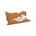 Πουφ Giant Cushion 140x180 αδιάβροχο ύφασμα πορτοκαλί ed7543 - Image 2
