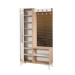 Έπιπλο εισόδου Inch μελαμίνη oak 100x36x195cm ed754 - Image 4