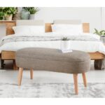 Σκαμπώ Timo καφέ χρώμα 100x40x47cm ed7571 - Image 3