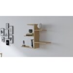 Ραφιέρα Gami Sapphire δρυς μελαμίνη 82 2x19 6x48εκ ed7584 - Image 5