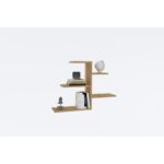 Ραφιέρα Gami Sapphire δρυς μελαμίνη 82 2x19 6x48εκ ed7584 - Image 4