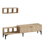 Έπιπλο τηλεόρασης Alessa 180x43x40cm μελαμίνη ed7607 - Image 4