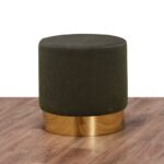 Σκαμπό Barok σκούρο γκρι 40x40x40εκ ed7612 - Image 3