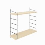 Ράφι τοίχου Armoni birch μελαμίνη 72x58x20cm ed7613 - Image 2