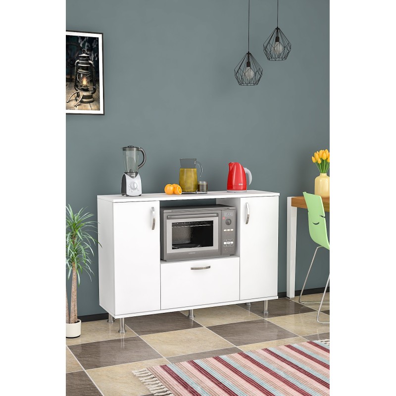 7617_0-800x800 Ντουλάπι Pietro άσπρο μελαμίνη 120x36 5x86 5εκ ed7617 - Image 1