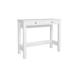 Γραφείο Parisi λευκό 120x60x76 8cm ed7619 - Image 4