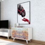 Έπιπλο εισόδου Tasarım άσπρο μελαμίνη 100x40x50εκ ed7620 - Image 5