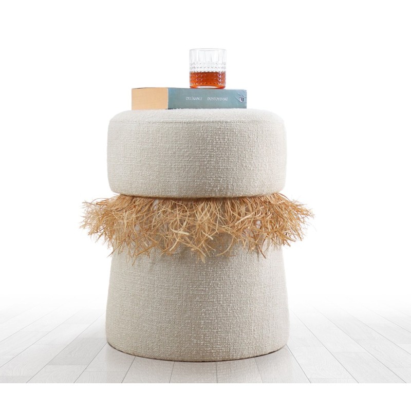 7622_0-800x800 Σκαμπώ Mai κρεμ 39x50cm ed7622 - Image 1