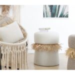 Σκαμπώ Mai κρεμ 39x50cm ed7622 - Image 2