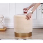 Σκαμπώ Memfis κρεμ 45x40cm ed7626 - Image 4