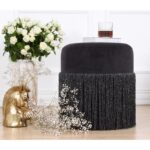 Σκαμπώ Mercurio μαύρο 40x45cm ed7629 - Image 5