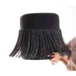 Σκαμπώ Mercurio μαύρο 40x45cm ed7629 - Image 3