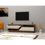 Έπιπλο τηλεόρασης Foglia 160x40x45cm μελαμίνη ed763 - Image 5