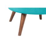 Σκαμπώ Buena 45x43cm Turquoise ed7669 - Image 4