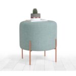 Σκαμπώ Rame θαλασσί 42x40cm ed7697 - Image 5