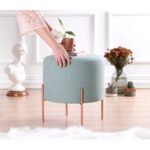 Σκαμπώ Rame θαλασσί 42x40cm ed7697 - Image 3