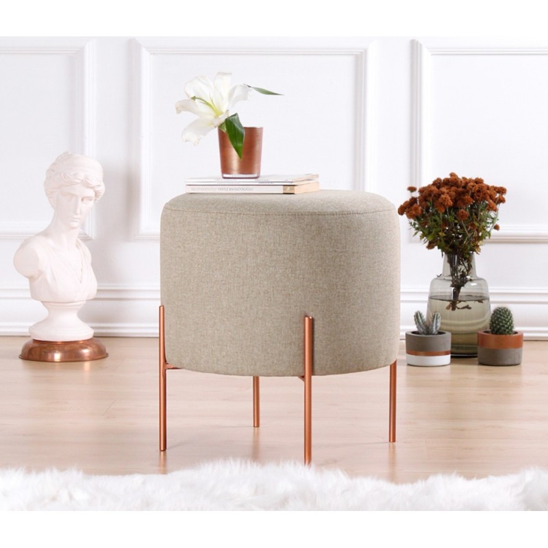 7698_0-800x800 Σκαμπώ Rame καφέ 42x40cm ed7698 - Image 1