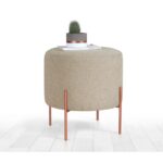 Σκαμπώ Rame καφέ 42x40cm ed7698 - Image 5