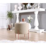 Σκαμπώ Rame καφέ 42x40cm ed7698 - Image 4