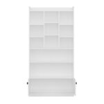 Βιβλιοθήκη Tokyo άσπρο μελαμίνη 90x30x180εκ ed7709 - Image 3