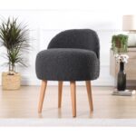 Σκαμπώ Corville γκρι 48x47x42cm ed7715 - Image 5