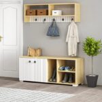 Έπιπλο εισόδου Sarandon Sapphire άσπρο μελαμίνη 120x31 4x51 6εκ ed7717