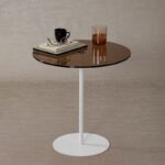 Βοηθητικό τραπέζι Calma λευκό Bronze 50x50x50cm ed7721 - Image 5