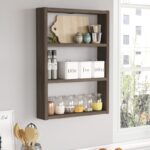 Ραφιέρα Dole καφέ μελαμίνη 43  2x9x60εκ ed7723