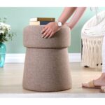 Σκαμπώ Beans καφέ 50x40cm ed7725 - Image 2