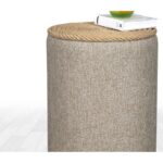 Σκαμπώ Amichi μπεζ 52x31cm ed7726 - Image 4