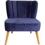 Πολυθρόνα Moon River σκούρο μπλε 64x65x75cm ed7727 - Image 3