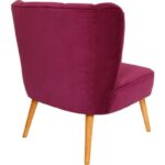 Πολυθρόνα Moon River μωβ 64x65x75cm ed7729 - Image 3